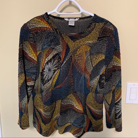 2/$30 Nygard 3/4 sleeve top. - Picture 1 of 5